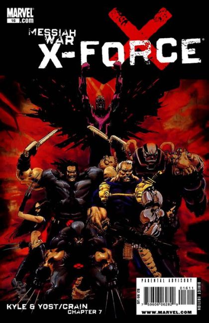 X-Force, Vol. 3 Messiah War - Part 7 |  Issue#16A | Year:2009 | Series: X-Force | Pub: Marvel Comics