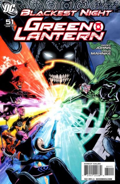 Green Lantern, Vol. 4 Blackest Night - Parallax Rebirth |  Issue#51A | Year:2010 | Series: Green Lantern | Pub: DC Comics | Doug Mahnke Regular