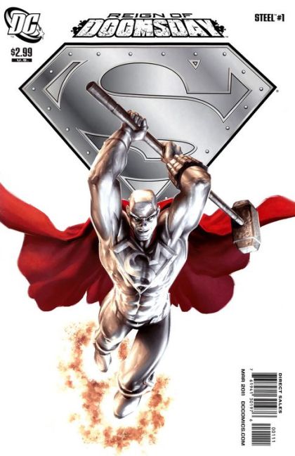 Steel: Reign of Doomsday Reign of Doomsday - Full Circle |  Issue#1A | Year:2011 | Series: Steel | Pub: DC Comics | Alex Garner Regular Cover