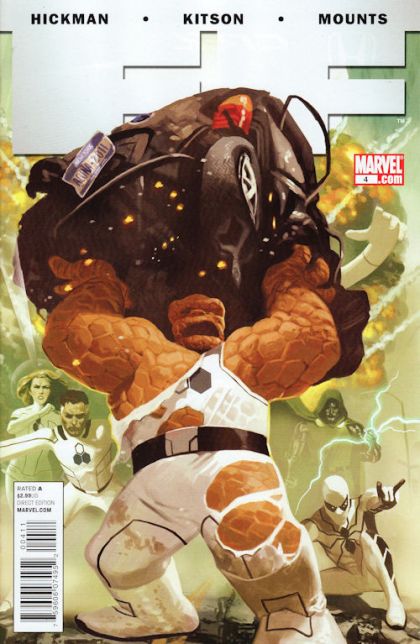 FF, Vol. 1 The War of Four Cities, Part One: The Beating Of Drums... |  Issue#4A | Year:2011 | Series: Fantastic Four | Pub: Marvel Comics | Daniel Acuna Regular