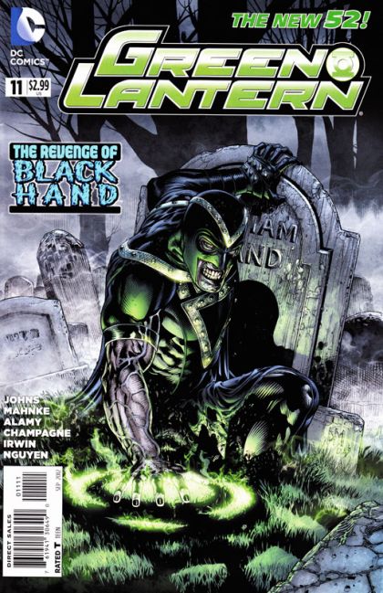 Green Lantern, Vol. 5 The Revenge of Black Hand, Part I |  Issue#11A | Year:2012 | Series: Green Lantern | Pub: DC Comics | Doug Mahnke Regular