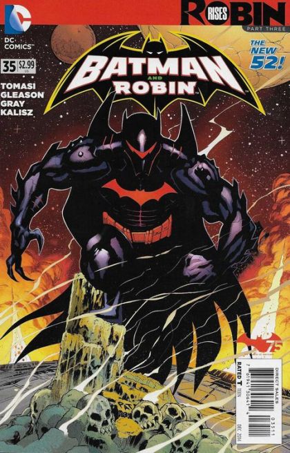 Batman and Robin, Vol. 2 Robin Rises, Part 3: Hellbound |  Issue#35A | Year:2014 | Series: Batman | Pub: DC Comics | Patrick Gleason Regular Cover