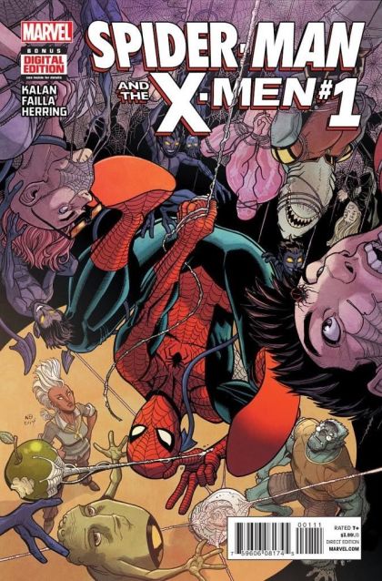 Spider-Man & The X-Men  |  Issue#1A | Year:2014 | Series:  | Pub: Marvel Comics | Regular Nick Bradshaw Cover