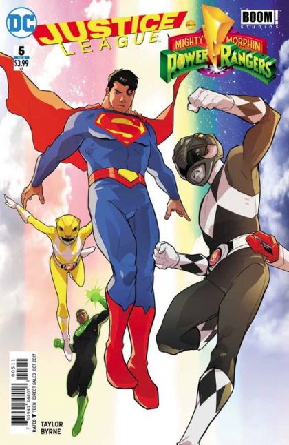 Justice League / Mighty Morphin Power Rangers  |  Issue#5 | Year:2017 | Series:  | Pub: DC Comics / Boom! Studios | Karl Kerschl Regular