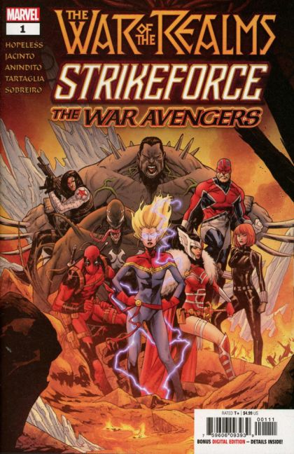 War of the Realms Strikeforce: The War Avengers  |  Issue#1A | Year:2019 | Series:  | Pub: Marvel Comics | Regular Kim Jacinto Cover