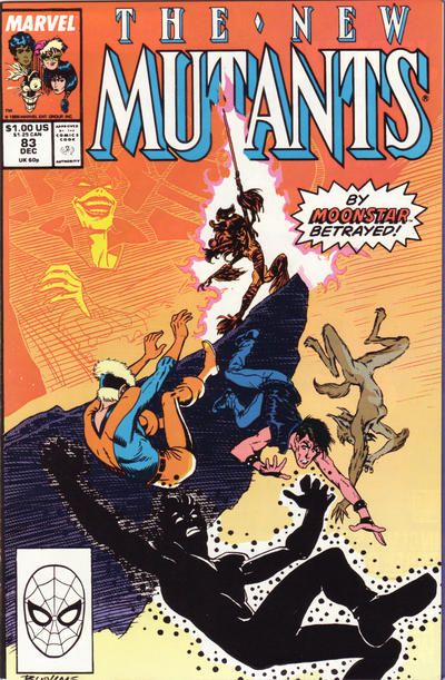 New Mutants, Vol. 1 The Quick and the Dead |  Issue#83A | Year:1989 | Series: New Mutants | Pub: Marvel Comics | Direct Edition