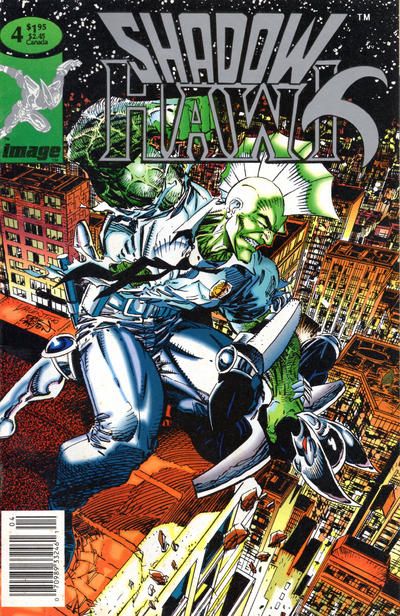 Shadowhawk, Vol. 1 Enter: The Dragon |  Issue#4B | Year:1993 | Series: Shadowhawk | Pub: Image Comics | Newsstand Edition