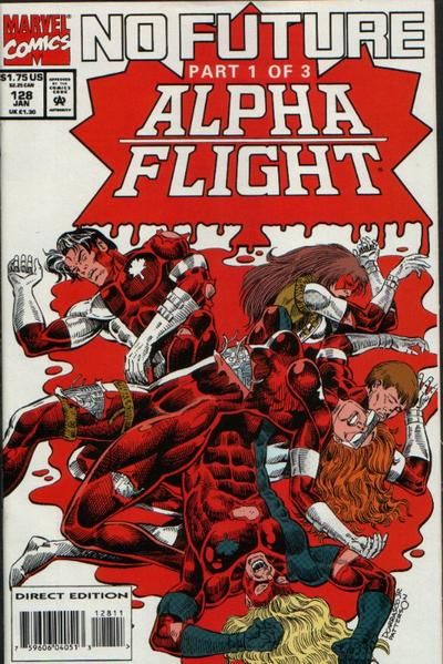 Alpha Flight, Vol. 1 No Future, Part 1: Perfect world! |  Issue#128A | Year:1993 | Series: Alpha Flight | Pub: Marvel Comics |