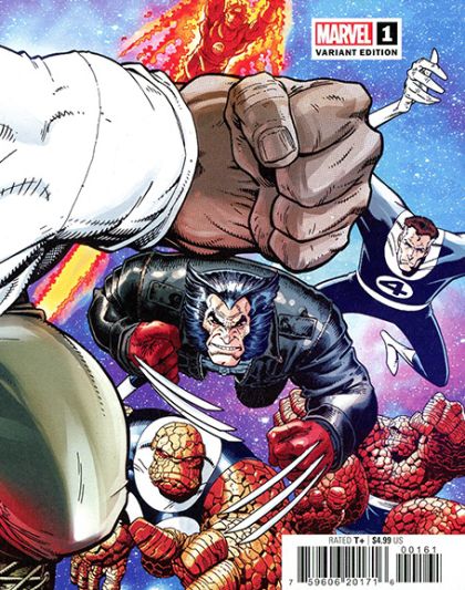New Fantastic Four Hell in a Handbasket, Part One |  Issue#1F | Year:2022 | Series:  | Pub: Marvel Comics | Art Adams Hidden Gem Variant