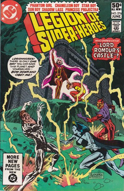 Legion of Super-Heroes, Vol. 2 Lord Romdur's Castle |  Issue#276A | Year:1981 | Series: Legion of Super-Heroes | Pub: DC Comics |