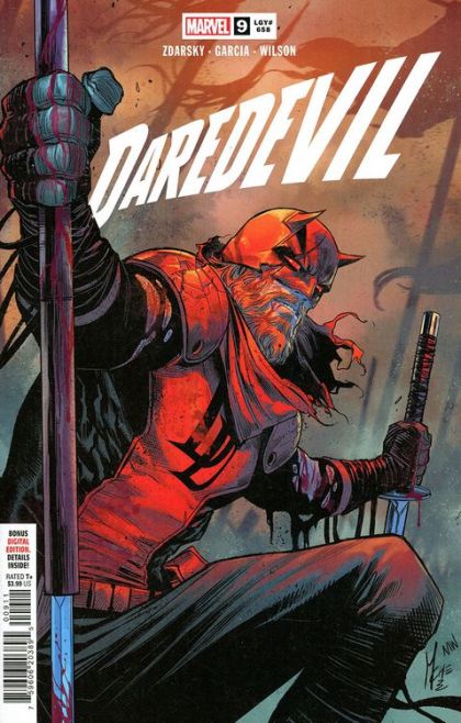 Daredevil, Vol. 7 The Red Fist Saga |  Issue#9A | Year:2023 | Series: Daredevil | Pub: Marvel Comics | Marco Checchetto Regular