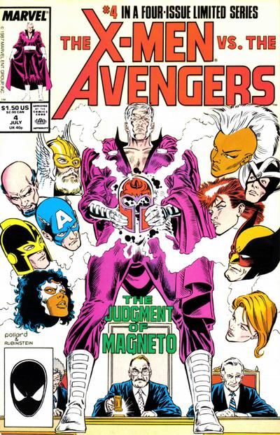 X-Men vs. Avengers Day of Judgment! |  Issue#4A | Year:1987 | Series:  | Pub: Marvel Comics | Direct Edition