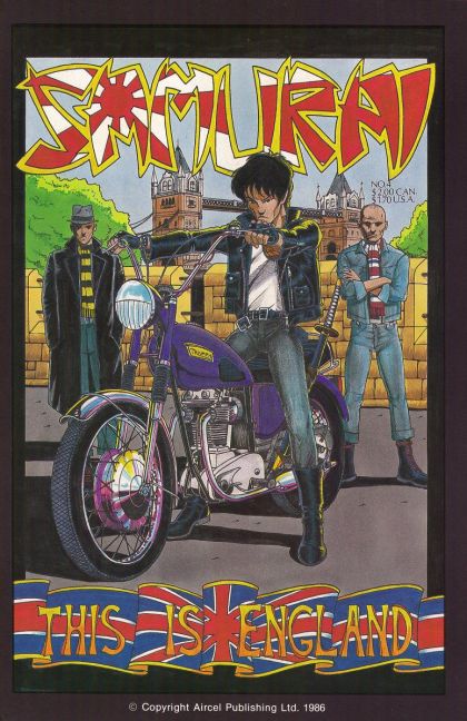 Samurai, Vol. 1 This Is England |  Issue#4 | Year:1986 | Series:  | Pub: Aircel Publishing |