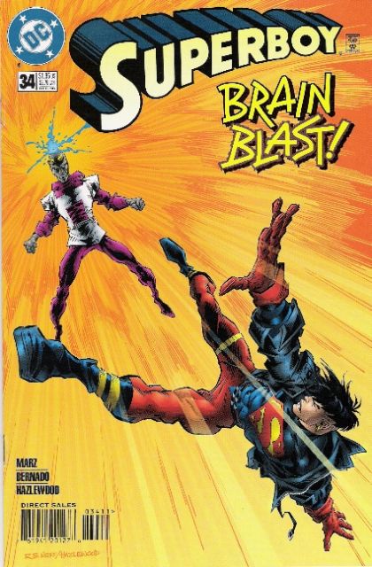 Superboy, Vol. 3 Going Mental |  Issue#34A | Year:1996 | Series: Superboy | Pub: DC Comics | Direct Edition