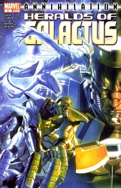 Annihilation: Heralds of Galactus Annihilation - Parasites / A Death of Hope |  Issue#1 | Year:2007 | Series:  | Pub: Marvel Comics | Gabriele Dell'Otto Regular Cover