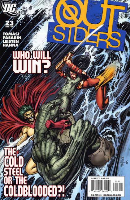 Outsiders, Vol. 4 The Hunt, The Hunt Part 3 |  Issue#23 | Year:2009 | Series: Outsiders | Pub: DC Comics |