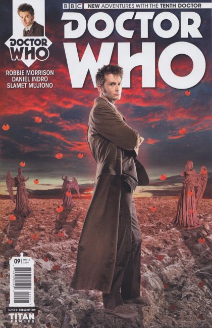 Doctor Who: New Adventures With The Tenth Doctor The Weeping Angels of Mons |  Issue#9B | Year:2015 | Series: Doctor Who | Pub: Titan Books | Photo Variant
