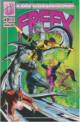 Freex Targets |  Issue#3A | Year:1993 | Series:  | Pub: Malibu Comics | Direct Edition