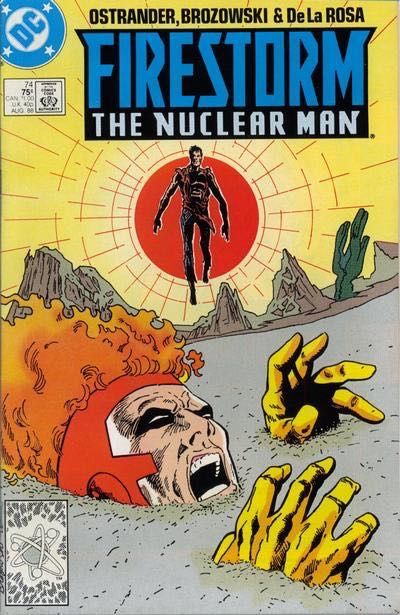 Firestorm, the Nuclear Man, Vol. 2 (1982-1990) Personal Demon |  Issue#74A | Year:1988 | Series: Firestorm | Pub: DC Comics | Direct Edition
