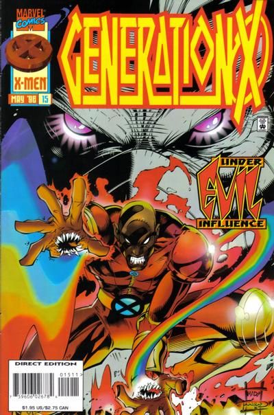 Generation X, Vol. 1 Death In The Family |  Issue#15A | Year:1996 | Series: Generation X | Pub: Marvel Comics |