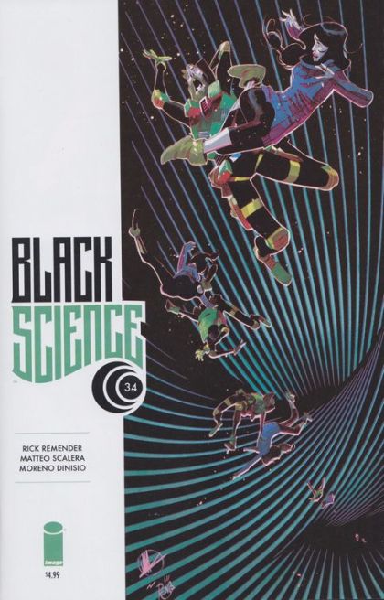 Black Science  |  Issue#34A | Year:2018 | Series:  | Pub: Image Comics | Regular Matteo Scalera & Moreno Dinisio Cover