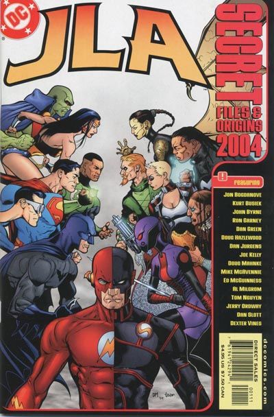 JLA Secret Files and Origins Same Coin / The Fall of Modora / Profile Pages |  Issue#4 | Year:2004 | Series: JLA | Pub: DC Comics | 2004 Edition