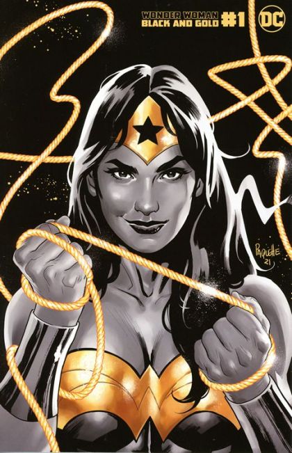 Wonder Woman: Black and Gold Mother's Daughter / What Doesn't Kill You / I'm Ageless / Golden Age / The Wager |  Issue#1C | Year:2021 | Series:  | Pub: DC Comics | Variant Yanick Paquette Cover