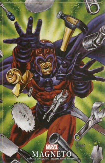 X-Men: The Trial of Magneto Schrödinger's Corpse |  Issue#3E | Year:2021 | Series:  | Pub: Marvel Comics | Variant Joe Jusko Marvel Masterpieces Cover