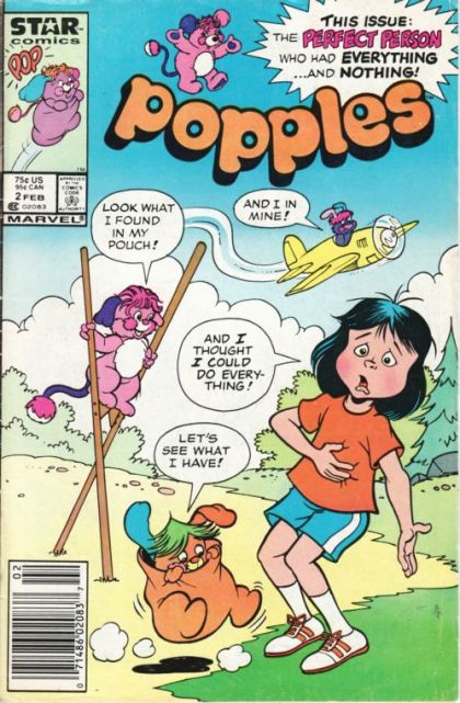 Popples The Perfect Person |  Issue#2B | Year:1987 | Series:  | Pub: Marvel Comics | Newsstand Edition