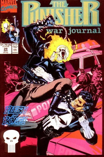 Punisher War Journal, Vol. 1 Crash and Burn |  Issue#29A | Year:1991 | Series: Punisher | Pub: Marvel Comics | Direct Edition