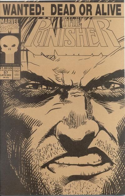 The Punisher, Vol. 2 The Final Days |  Issue#57A | Year:1991 | Series: Punisher | Pub: Marvel Comics | Direct Edition