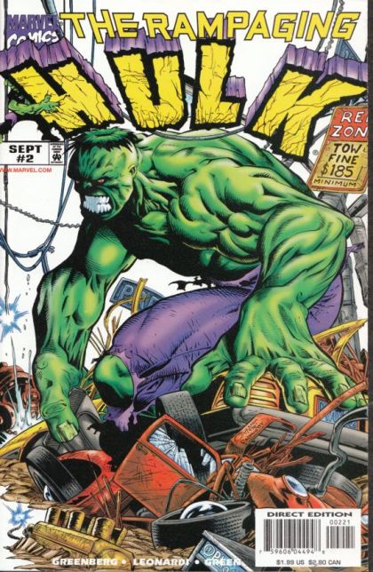 The Rampaging Hulk, Vol. 2 Dark Side |  Issue#2B | Year:1998 | Series: Hulk | Pub: Marvel Comics |