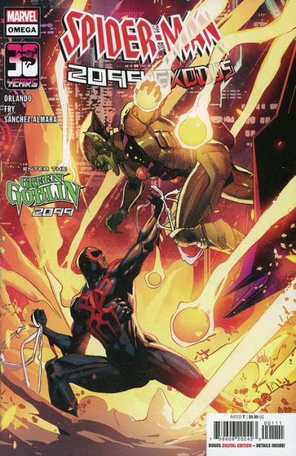 Spider-Man 2099: Exodus - Omega  |  Issue#1A | Year:2022 | Series:  | Pub: Marvel Comics | Regular Leinil Francis Yu Cover