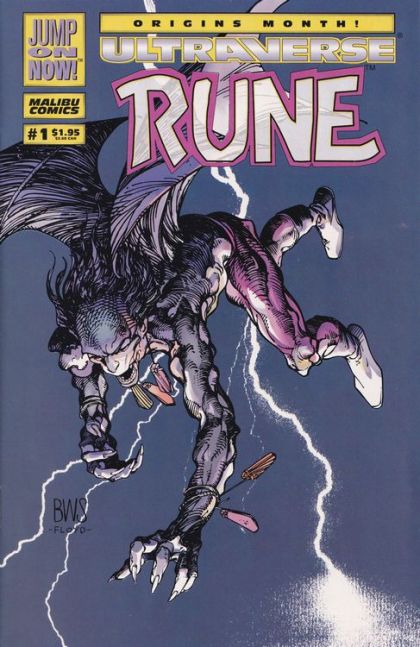 Rune, Vol. 1  |  Issue#1A | Year:1994 | Series: Ultraverse | Pub: Malibu Comics | Direct Edition