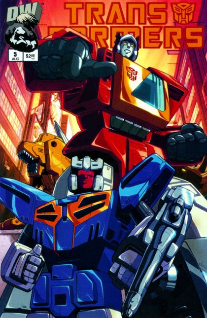Transformers Generation 1, Vol. 1 Part 5 |  Issue#5A | Year:2002 | Series: Transformers | Pub: Dreamwave Productions | Autobots