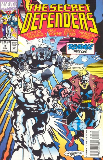 The Secret Defenders Revenge, Part 1 |  Issue#9A | Year:1993 | Series:  | Pub: Marvel Comics | Direct Edition