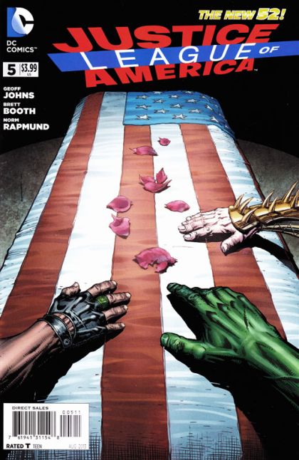 Justice League of America, Vol. 3 World's Most Dangerous, Chapter Five / The Martian Manhunter |  Issue#5A | Year:2013 | Series: Justice League | Pub: DC Comics | David Finch Regular Cover