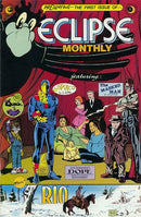 Eclipse Monthly Cap'n Quick and a Foozle / Bank Robbery / The Hide Butchers / Sam Rohmer's Dope / Static - The Beginning |  Issue