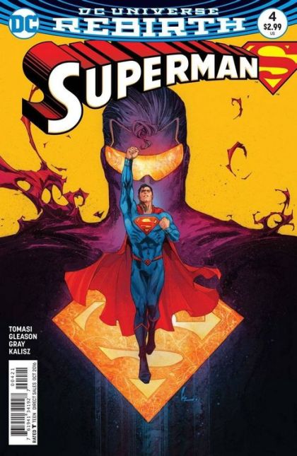 Superman, Vol. 4 Son of Superman, Part Four |  Issue#4B | Year:2016 | Series: Superman | Pub: DC Comics | Kenneth Rocafort Variant