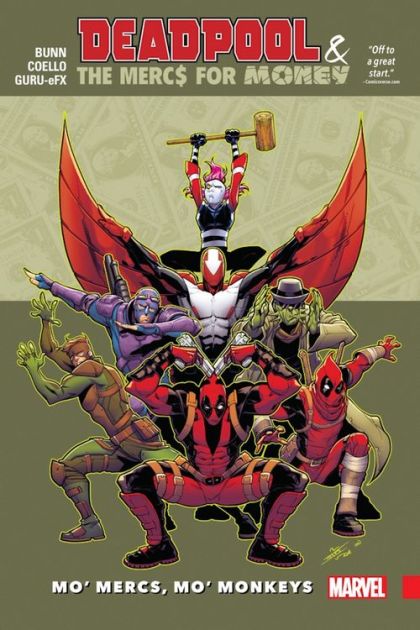 Deadpool & the Mercs For Money, Vol. 1 HC / TP Mo' Mercs, Mo' Monkeys |  Issue#1TP | Year:2017 | Series:  | Pub: Marvel Comics |