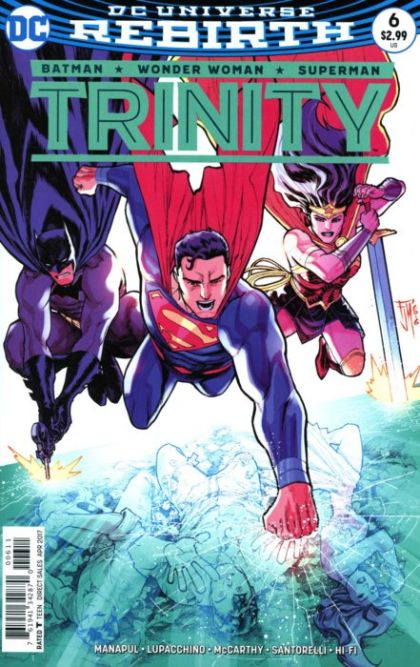 Trinity, Vol. 2 Better Together, At The Mercy |  Issue#6A | Year:2017 | Series:  | Pub: DC Comics | Regular Francis Manapul Cover