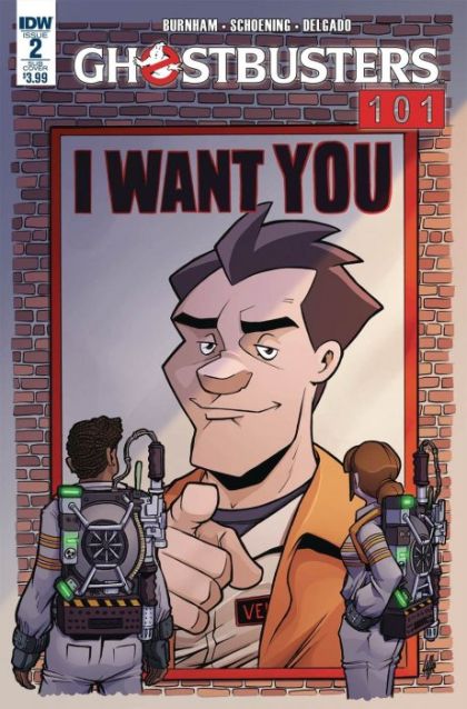 Ghostbusters 101  |  Issue#2B | Year:2017 | Series:  | Pub: IDW Publishing | Variant Tim Lattie Subscription Cover