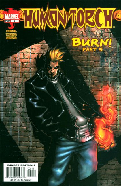 Human Torch, Vol. 3  |  Issue#5A | Year:2003 | Series: Fantastic Four | Pub: Marvel Comics | Direct Edition