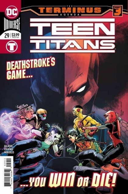 Teen Titans, Vol. 6 The Terminus Agenda - The Terminus Agenda, Part Three: Who Are You? |  Issue#29A | Year:2019 | Series:  | Pub: DC Comics | Carlo Pagulayan, Jason Paz & Ivan Plascencia Cover