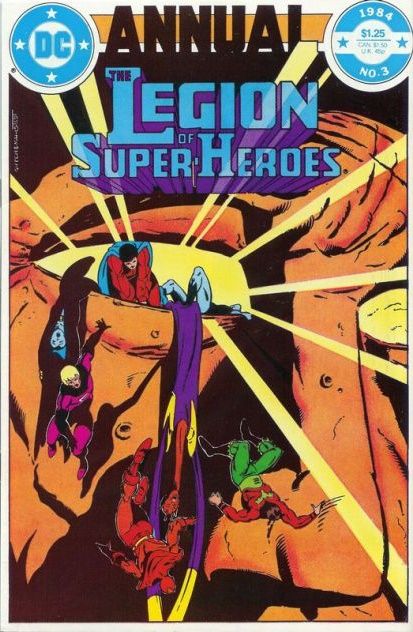 Legion of Super-Heroes, Vol. 2 Annual The Curse |  Issue#3A | Year:1984 | Series: Legion of Super-Heroes | Pub: DC Comics | Direct Edition