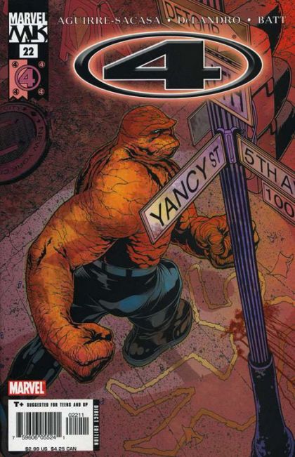 Marvel Knights 4 The Yancy Street Golem |  Issue#22 | Year:2005 | Series: Fantastic Four | Pub: Marvel Comics |