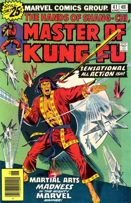 Master of Kung Fu, Vol. 1 Slain in secrecy, and by illusion |  Issue#41A | Year:1976 | Series: Shang Chi | Pub: Marvel Comics | Regular Edition