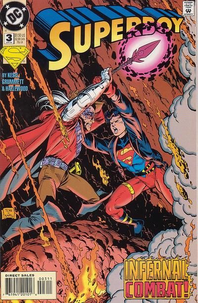 Superboy, Vol. 3 Remains of the Dead |  Issue#3A | Year:1994 | Series: Superboy | Pub: DC Comics | Direct Edition