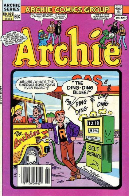 Archie, Vol. 1 E. T. Travesty |  Issue#322A | Year: | Series:  | Pub: Archie Comic Publications |
