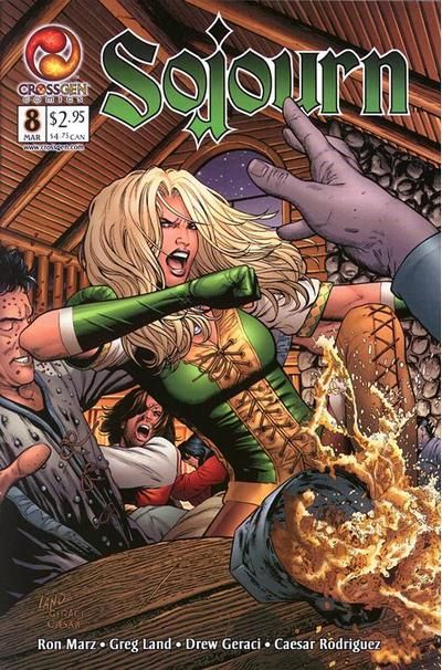 Sojourn  |  Issue#8 | Year:2002 | Series: Sojourn | Pub: CrossGen Comics |